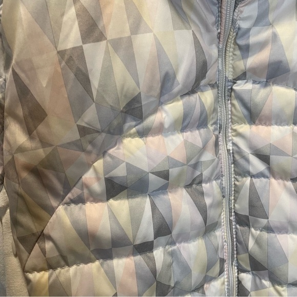 Lululemon Fluff Off Jacket Stained Glass Love White and Neutral Blush Si… - Picture 6 of 10